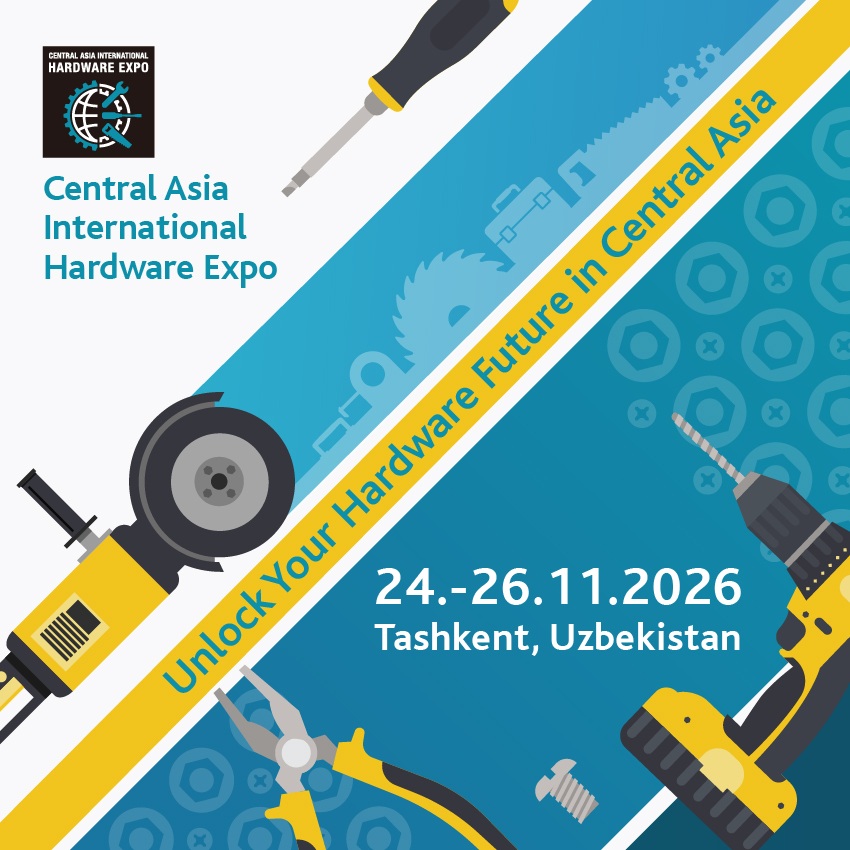 CAIHE Central Asia International Hardware Expo at Uzexpocentre, Tashkent